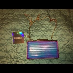 Iridescent Clutch/Crossbody